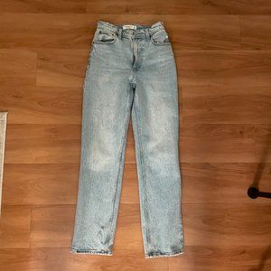 Abercrombie & Fitch 90's Straight Ultra High Rise